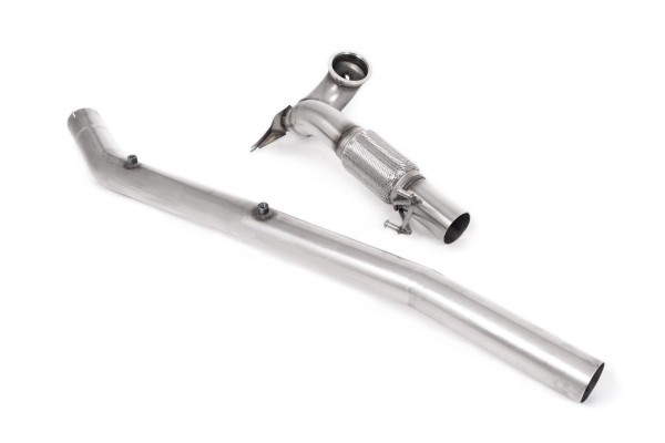 Milltek Sport Downpipe (ohne Kat) passend für Audi S3 2.0 TFSI quattro Saloon Cabrio Sportback 310PS 8Y MK8 R 94mm