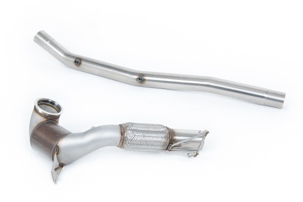 Milltek Sport Downpipe passend für VW T-Roc R 2.0 TSI 80mm