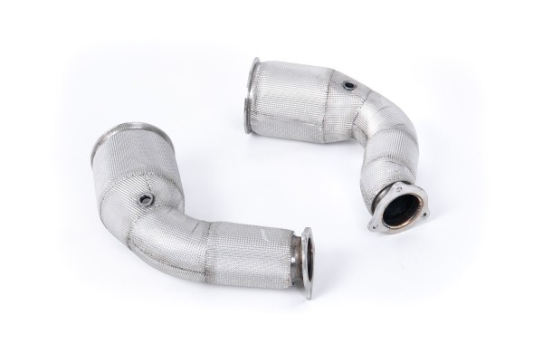 Milltek Sport Downpipe passend für Audi RS4 B9 2.9 V6 Turbo Avant 76,2mm