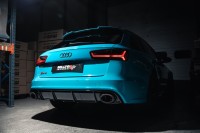 Milltek Sport Endrohrblende Carbon für Audi RS6 C7...