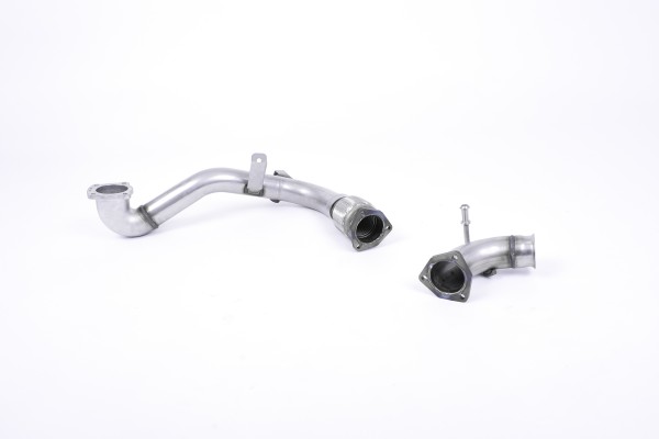 Milltek Sport Downpipe (ohne Kat) passend für Ford Fiesta Mk7/Mk7.5/Mk8 1.0T & ST-Line 60,3mm