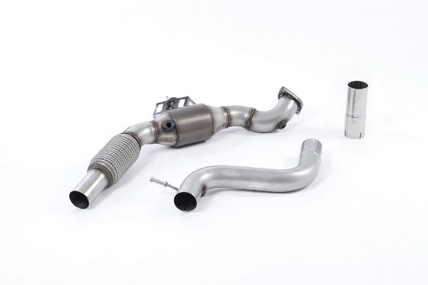 Milltek Sport Downpipe passend für Ford Mustang 2.3 EcoBoost S550 Fastback 70mm