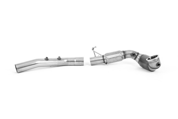 Milltek Sport Downpipe passend für Seat Leon Cupra & Formentor 2.0TSI & Mk4 Hatch & Skoda Octavia vRS TSI 94mm