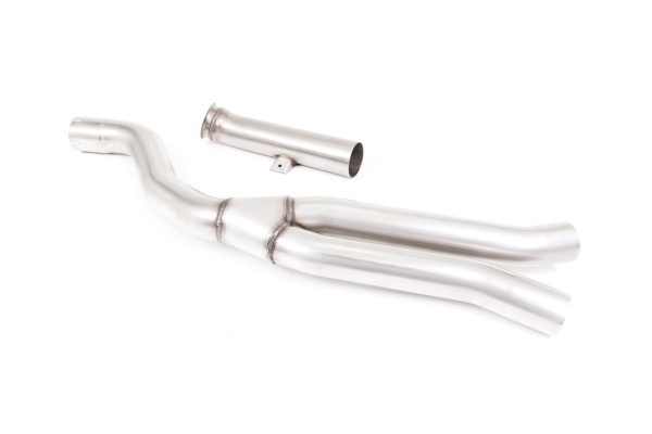 Milltek Sport Downpipe ohne Katalysator passend für BMW Z4 G29 3.0 I6 B58 & Toyota Supra A90 Coupe 3.0 Turbo