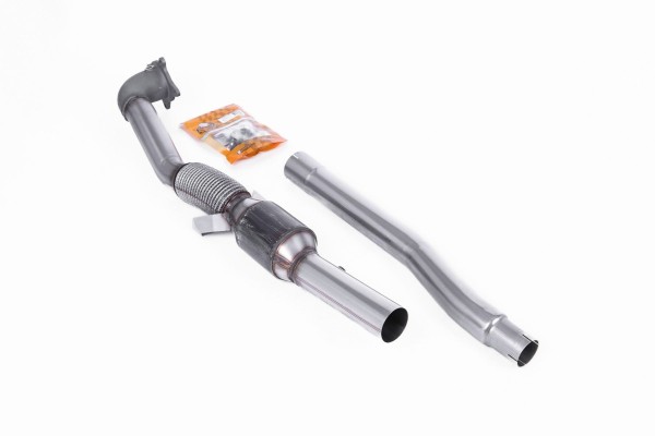 Milltek Sport Downpipe passend für VW Golf MK5 MK6 GTI 2.0 FSI 76,2mm