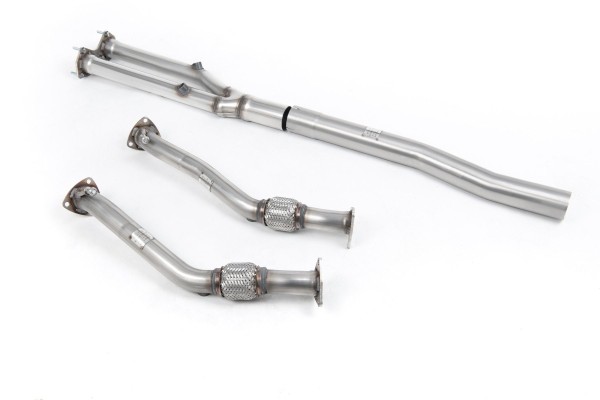 Milltek Sport Downpipe passend für VW Golf Mk5 R32 3.2 V6 69,85mm