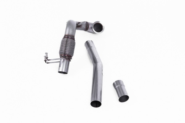 Milltek Sport Downpipe (ohne Kat) passend für VW Polo GTI 2.0 TSI 70mm